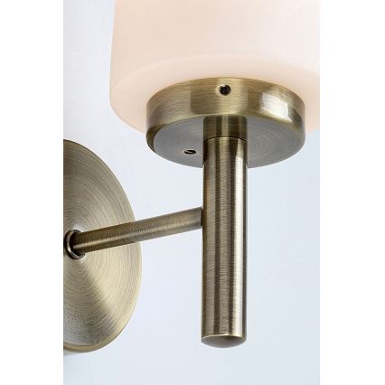 Rabalux - Kinkiet łazienkowy 1xE14/10W/230V IP44 brąz