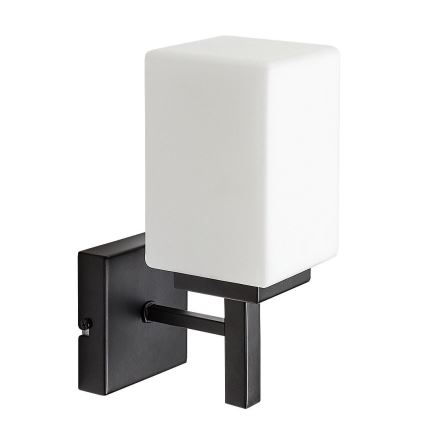 Rabalux - Kinkiet łazienkowy 1xE14/10W/230V IP44 czarny