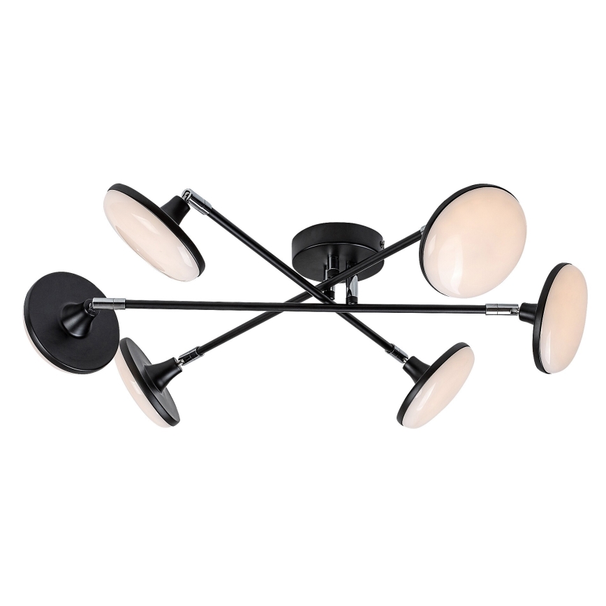 Rabalux - LED Żyrandol natynkowy 6xLED/4W/230V 3000K czarny