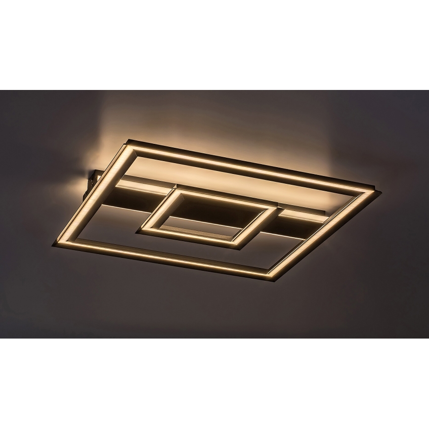 Rabalux - Oprawa sufitowa LED/48W/230V 3000K czarna 48,5x48,5 cm