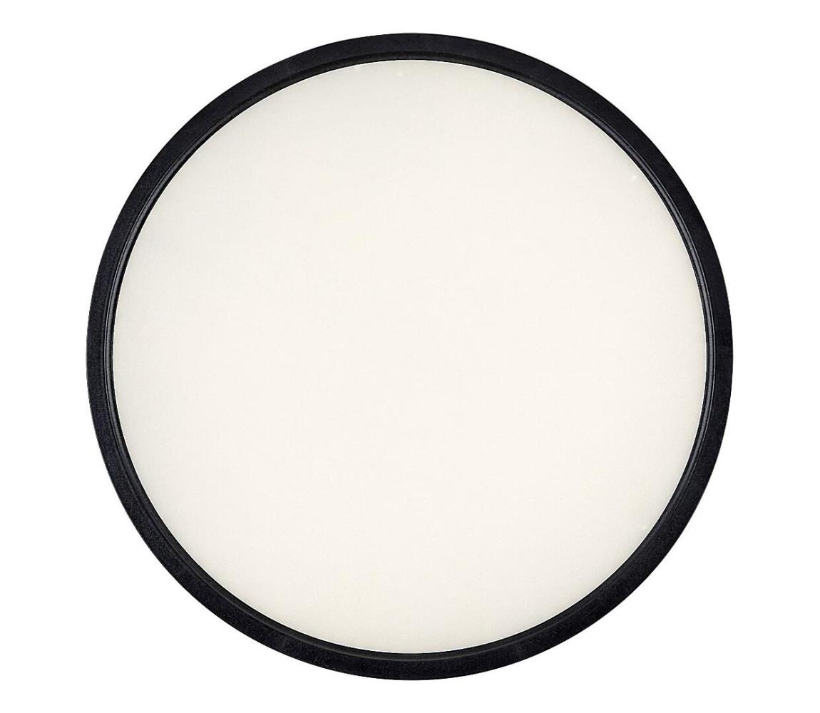 Rabalux 71072 - LED Plafon PAULOS LED/24W/230V 4000K śr. 30 cm czarny