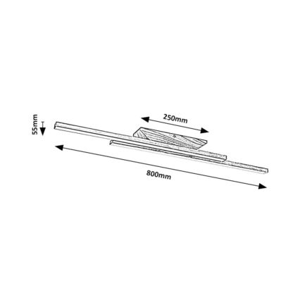 Rabalux - LED Plafon LED/21W/230V 4000K buk