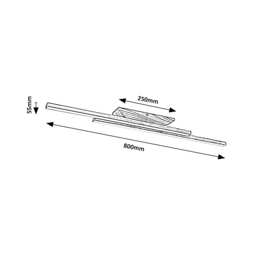 Rabalux - LED Plafon LED/21W/230V 4000K buk