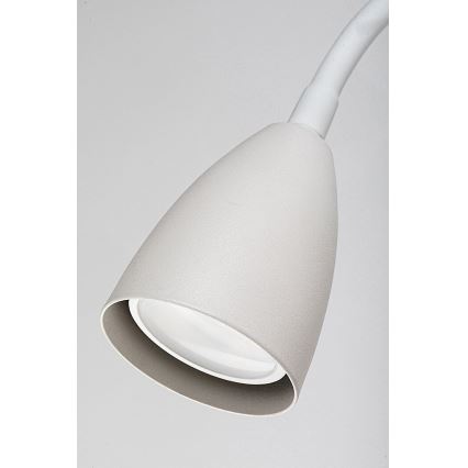 Rabalux - Kinkiet z półką i USB portem 1xGU10/25W/230V biały