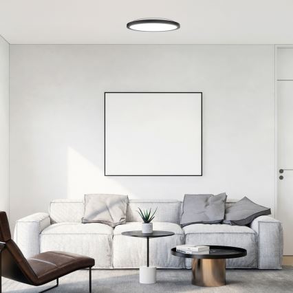 Rabalux - LED Plafon LED/24W/230V 3000/4000/6000K śr. 29 cm czarny