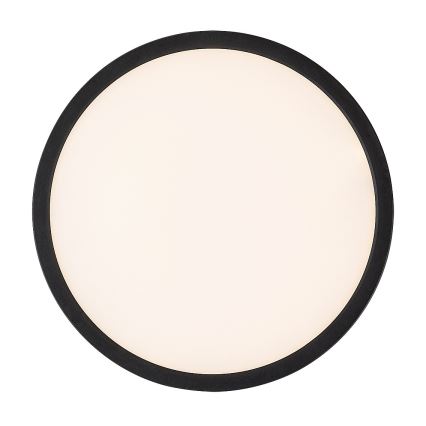 Rabalux - LED Plafon LED/36W/230V 3000/4000/6000K śr. 40 cm czarny