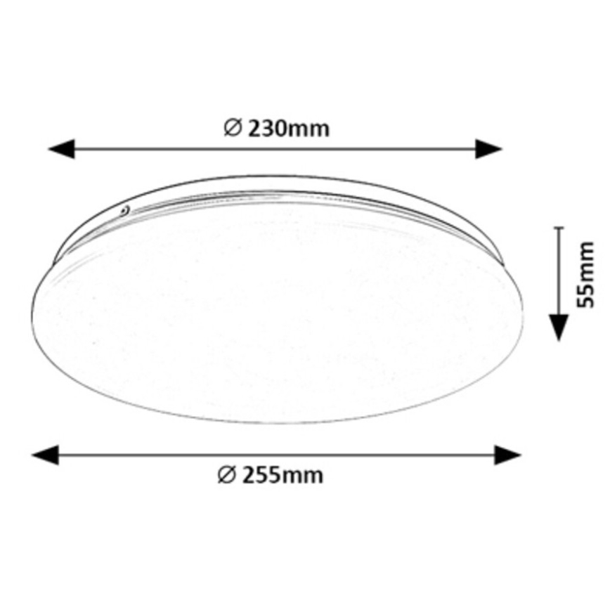 Rabalux - Lampa sufitowa LED/12W/230V 3000K 25 cm