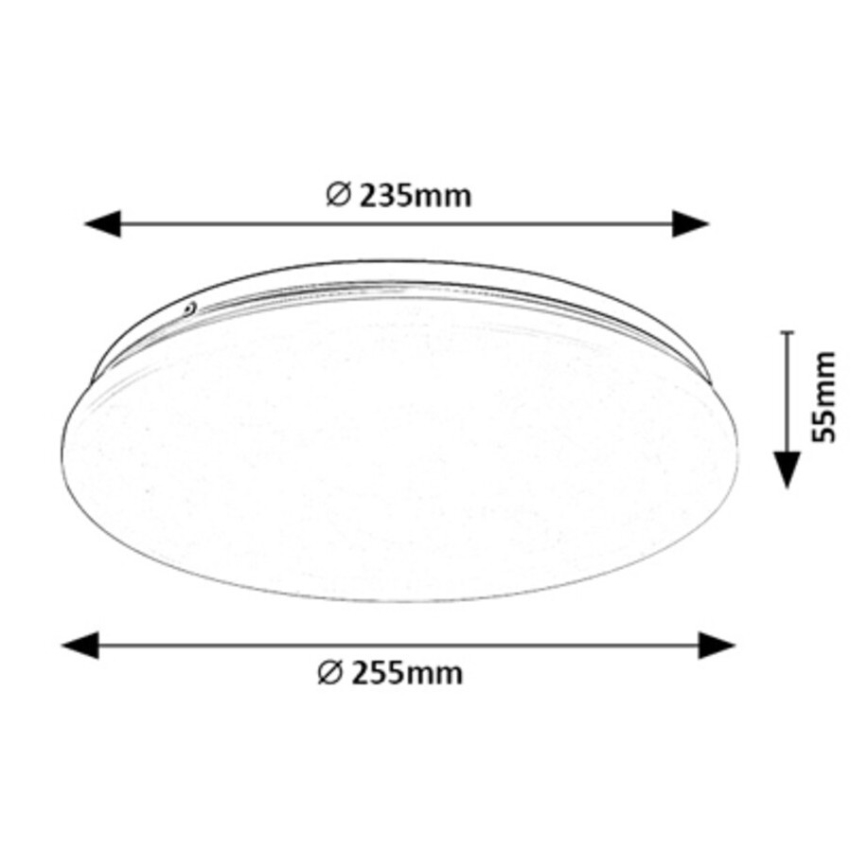 Rabalux - LED Lampa sufitowa LED/12W/230V 4000K 25 cm