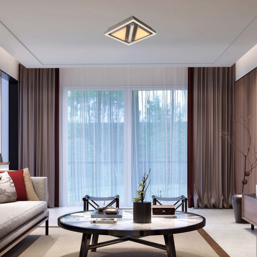 Rabalux - ściemnialna lampa sufitowa LED 73W/230V 40x40 cm + pilot zdalnego sterowania