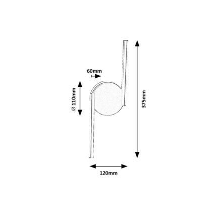 Rabalux - LED Kinkiet LED/8W/230V 4000K