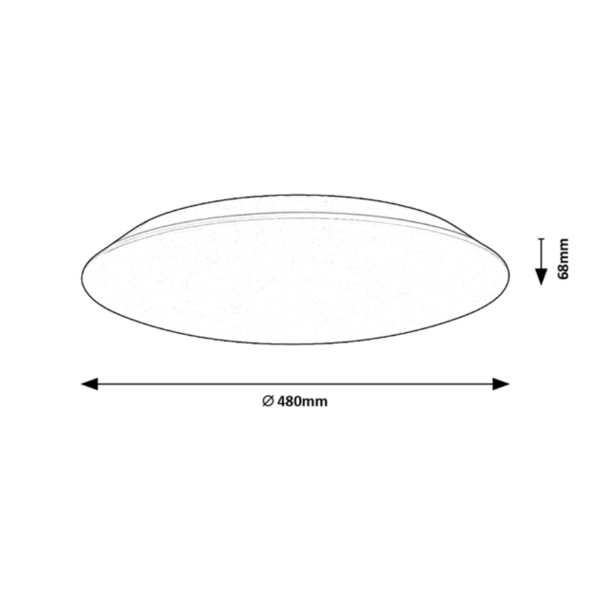 Rabalux - LED Plafon LED/45W/230V 4000K 48 cm