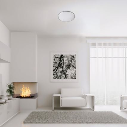 Rabalux - Lampa sufitowa LED/45W/230V 4000K srebrna 48 cm