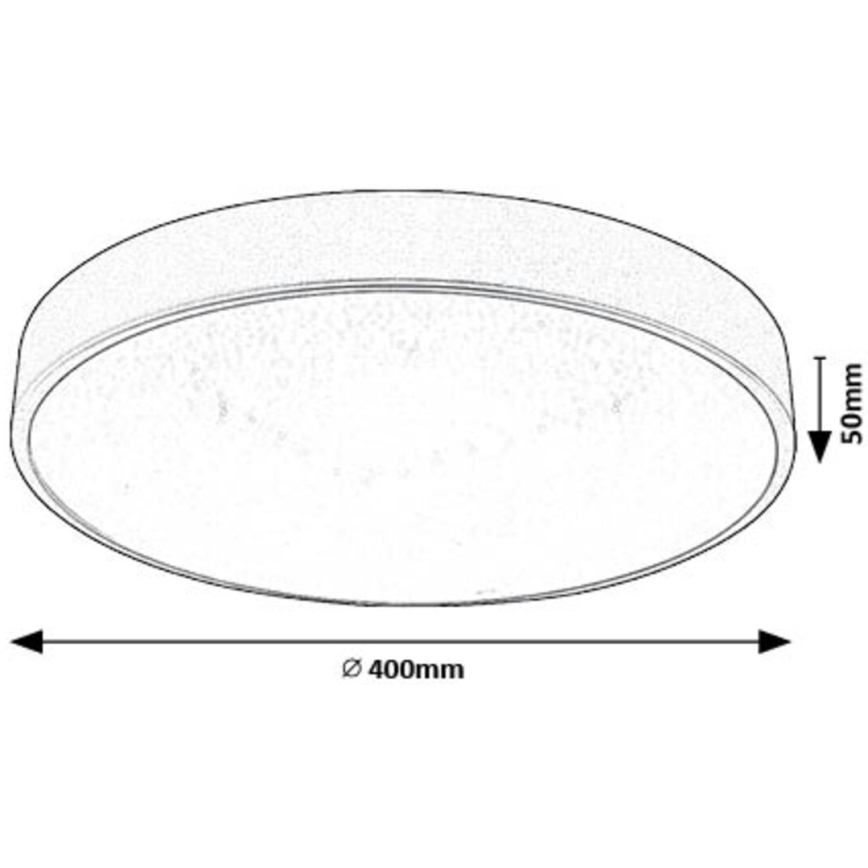 Rabalux - LED Plafon LED/24W/230V 4000K śr. 40 cm