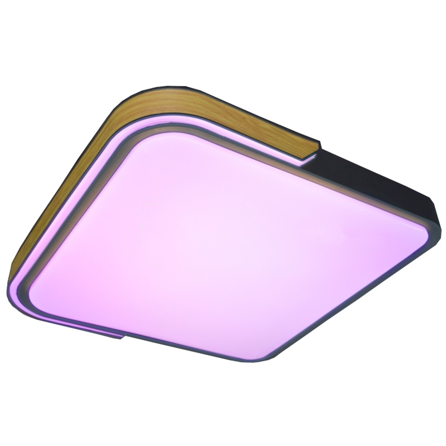 Rabalux - LED RGB Plafon ściemnialny LED/48W/230V 3000K/4000K/6500K Wi-Fi Tuya + pilot zdalnego sterowania