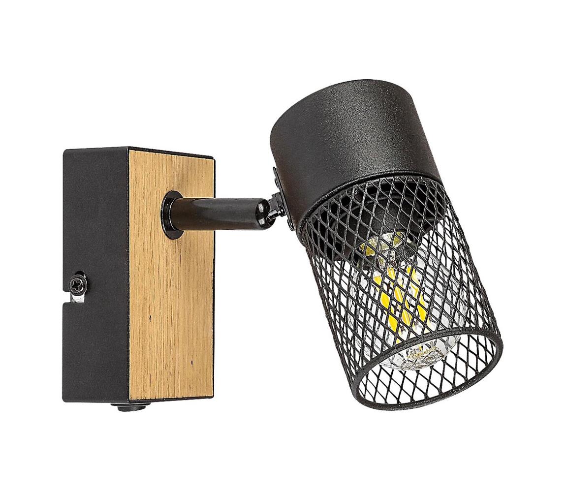 Rabalux 71151 - Kinkiet punktowy METTA 1xE14/40W/230V dąb