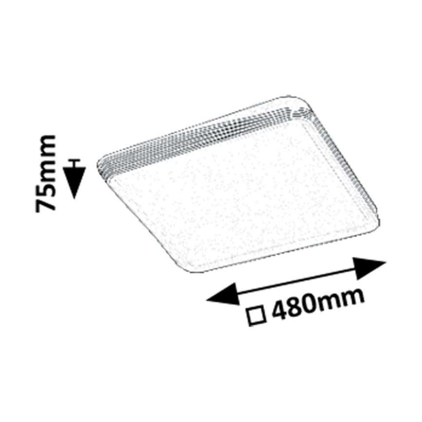 Rabalux - LED Plafon LED/40W/230V 3000K