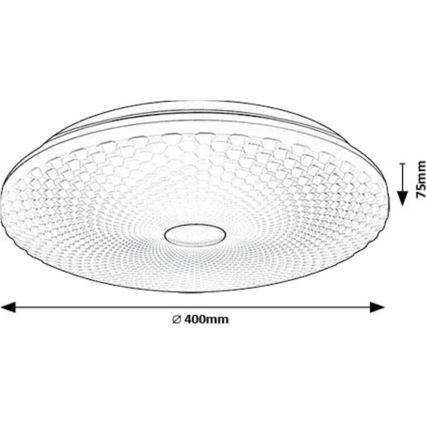 Rabalux - LED Plafon LED/24W/230V 4000K śr. 40 cm