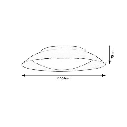 Rabalux - LED Plafon LED/20W/230V 3000K śr. 30 cm