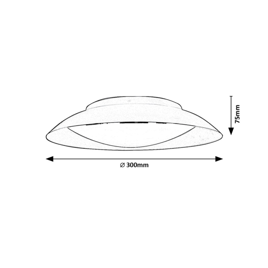 Rabalux - LED Plafon LED/20W/230V 3000K śr. 30 cm