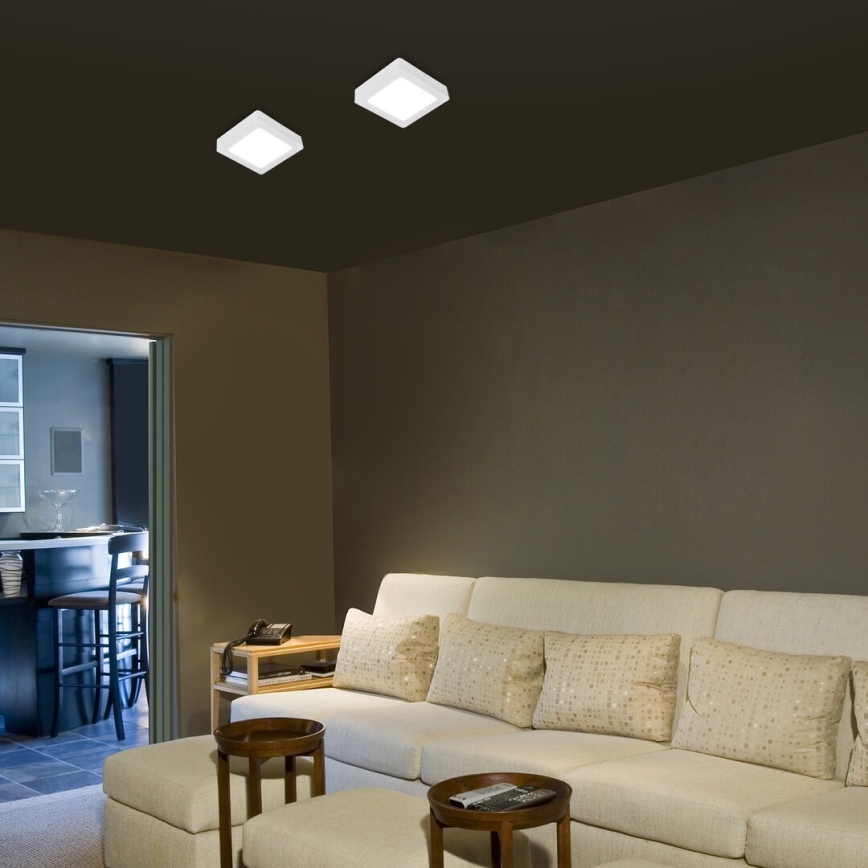 Rabalux - LED Plafon LED/15W/230V 4000K 16x16 cm biały