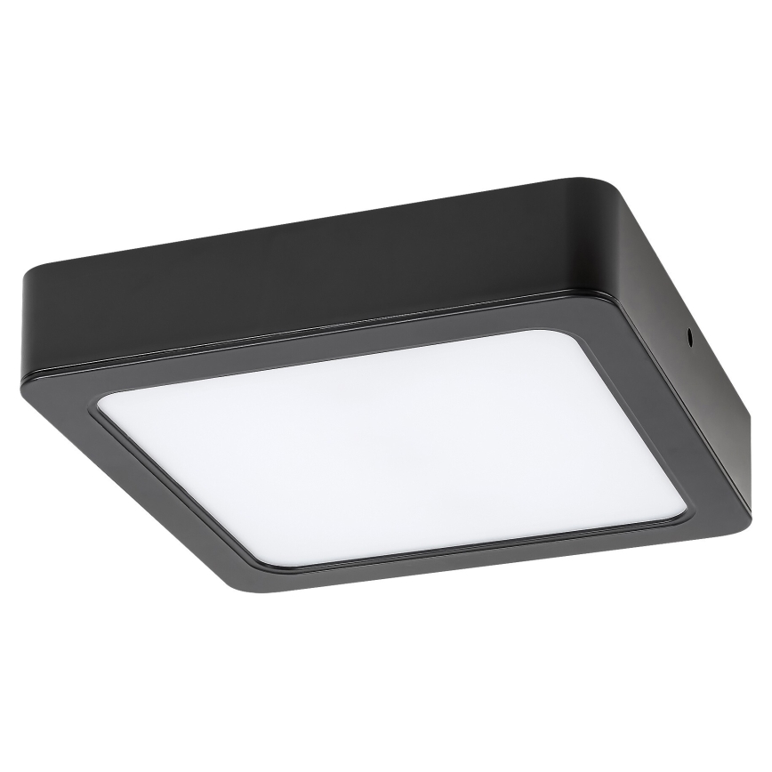 Rabalux - LED Plafon LED/15W/230V 4000K 16x16 cm czarny