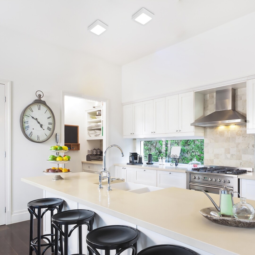 Rabalux - LED Plafon LED/7W/230V 3000K 12x12 cm biały