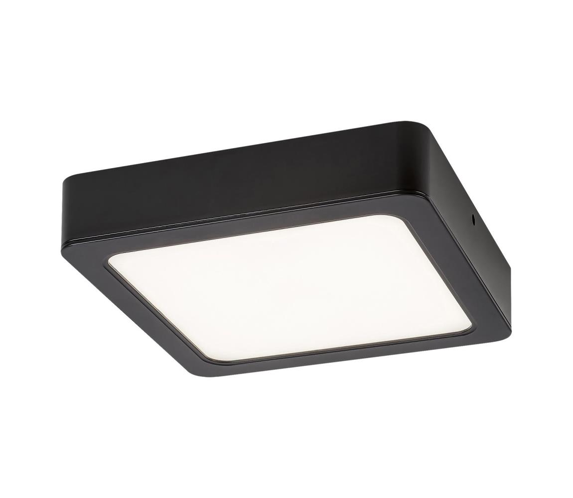 Rabalux 71213 - LED Plafon SHAUN LED/7W/230V 12x12 cm czarne