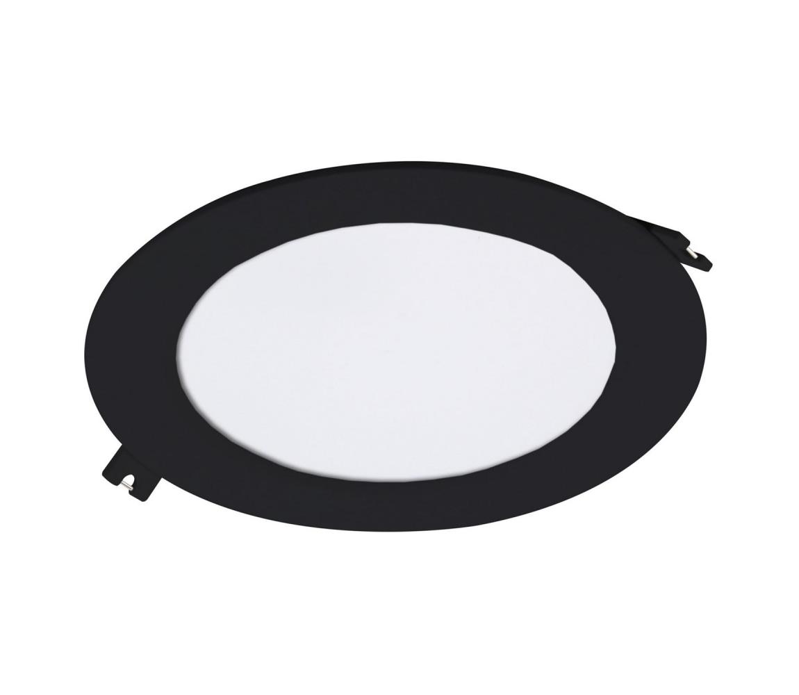 Rabalux 71226 - LED Oprawa wpuszczana SHAUN LED/12W/230V śr. 17 cm czarna
