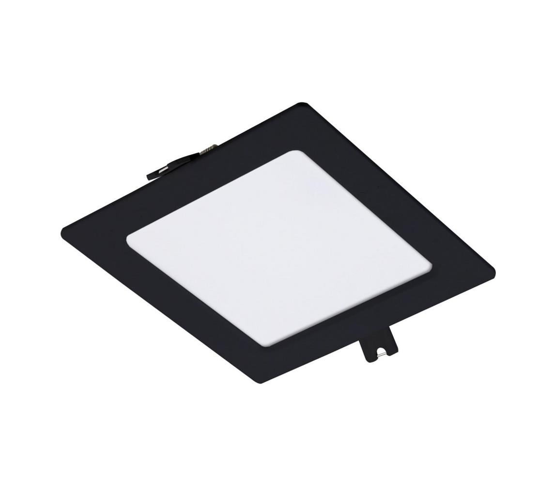 Rabalux 71229 - LED Oprawa wpuszczana SHAUN LED/6W/230V 12x12 cm czarna