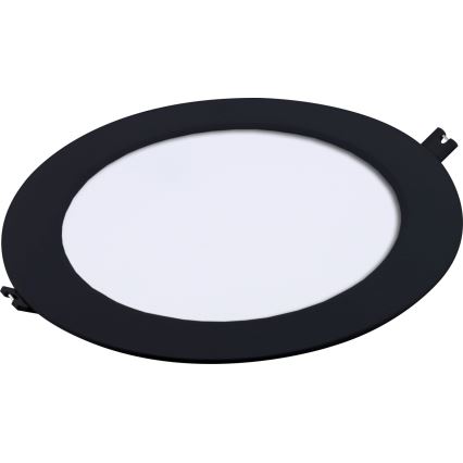 Rabalux - LED Oprawa wpuszczana LED/18W/230V śr. 22 cm czarna