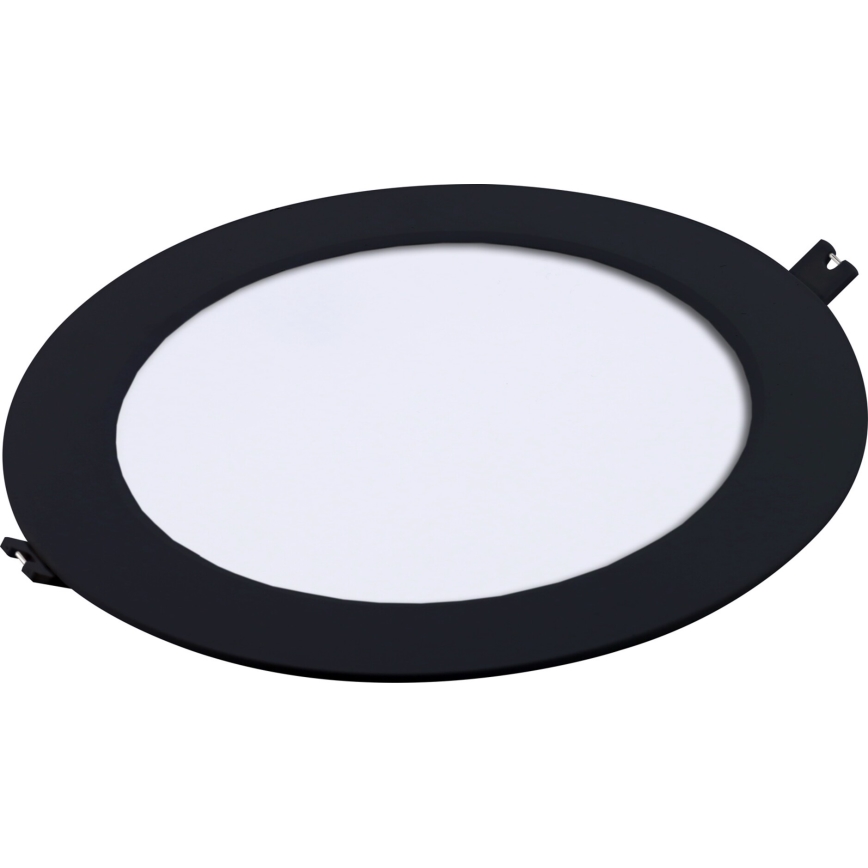 Rabalux - LED Oprawa wpuszczana LED/18W/230V śr. 22 cm czarna