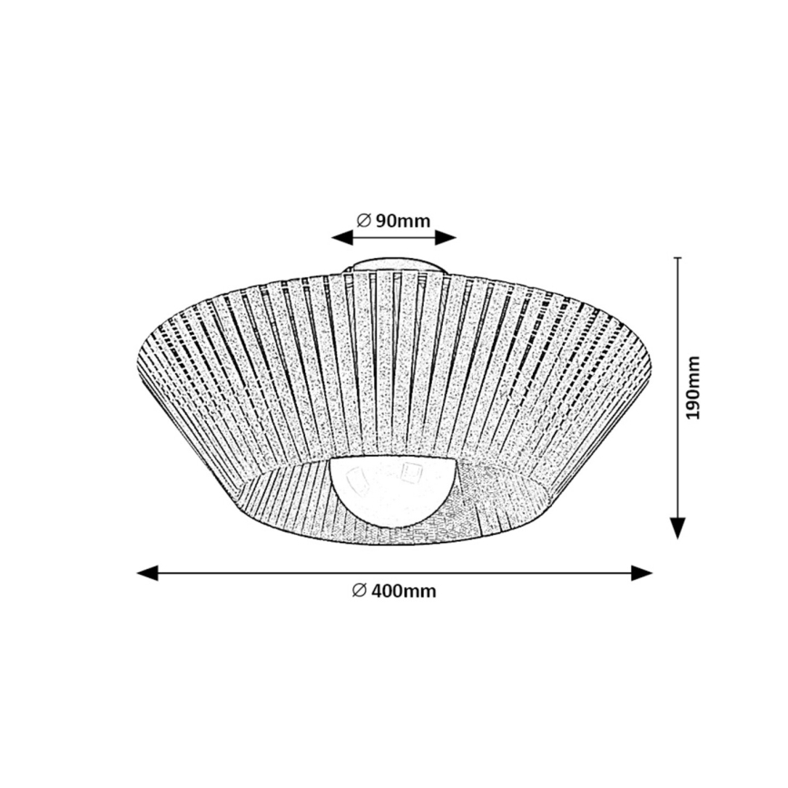 Rabalux - Lampa sufitowa 1xE27/6W/230V