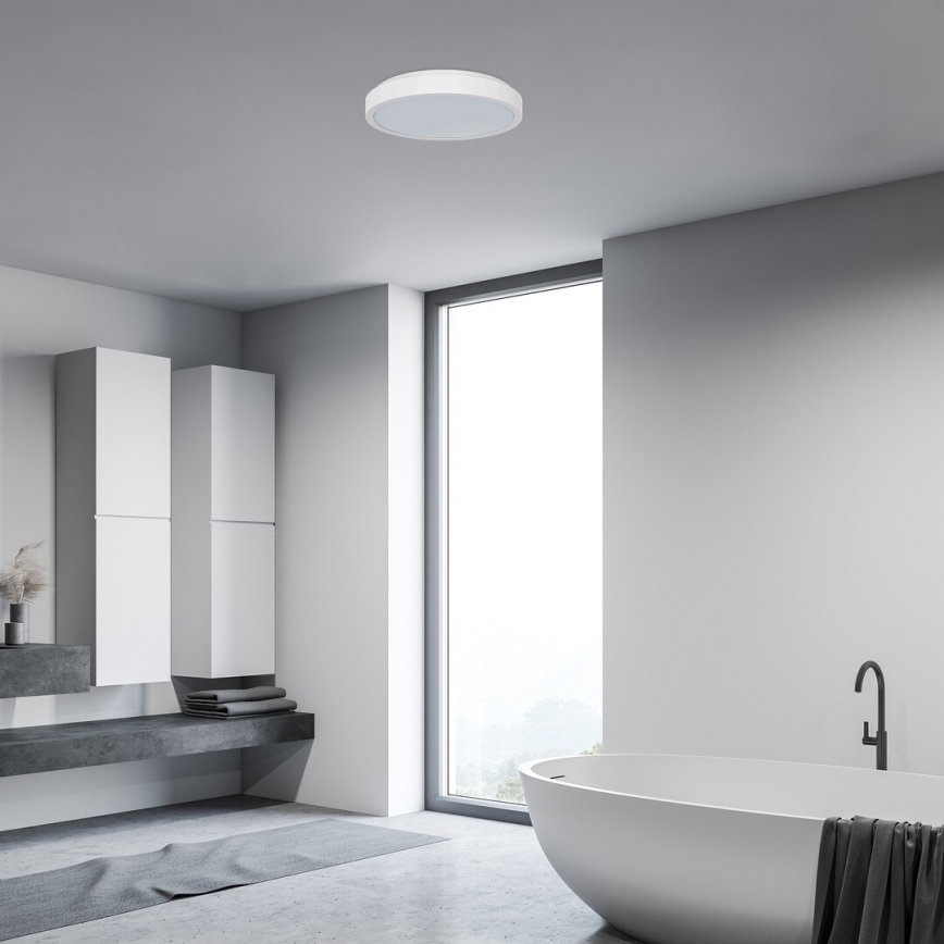 Rabalux - LED Plafon łazienkowy LED/18W/230V IP44 4000K śr. 25 cm biały