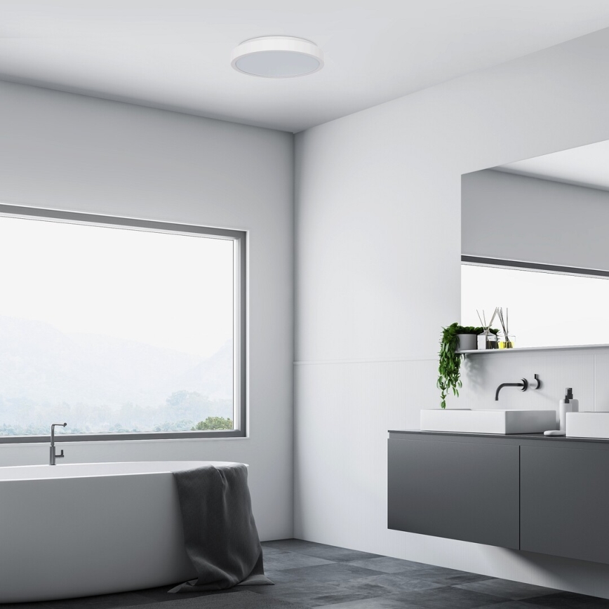 Rabalux - LED Plafon łazienkowy LED/36W/230V IP44 4000K śr. 35 cm biały