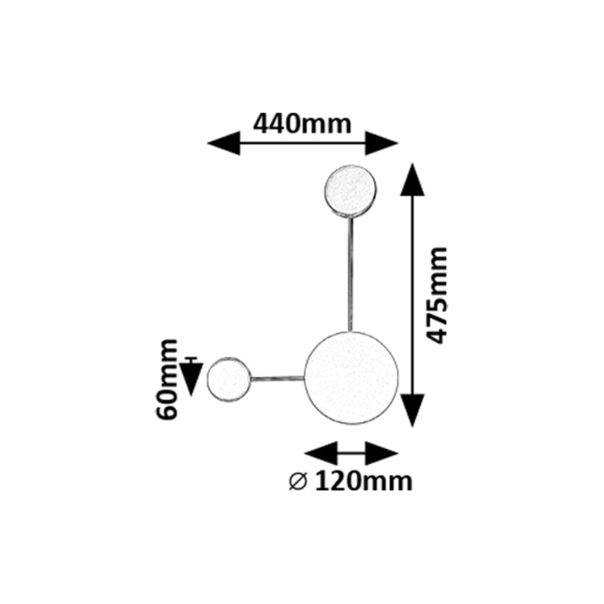 Rabalux - LED Kinkiet LED/7W/230V 3000K