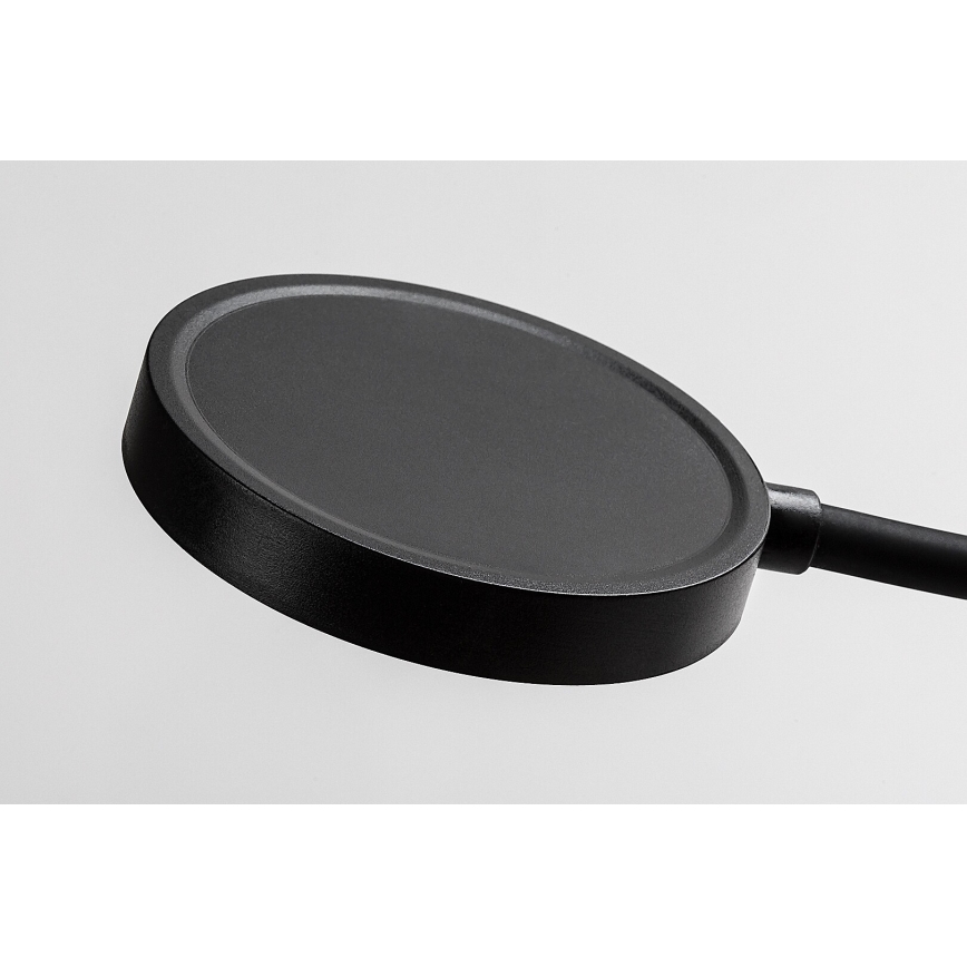 Rabalux - LED ściemnialna lampa ścienna LED/4W/230V z portem USB do gniazdka czarna