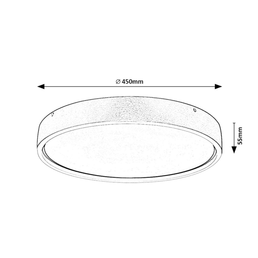 Rabalux - LED Plafon LED/37W/230V