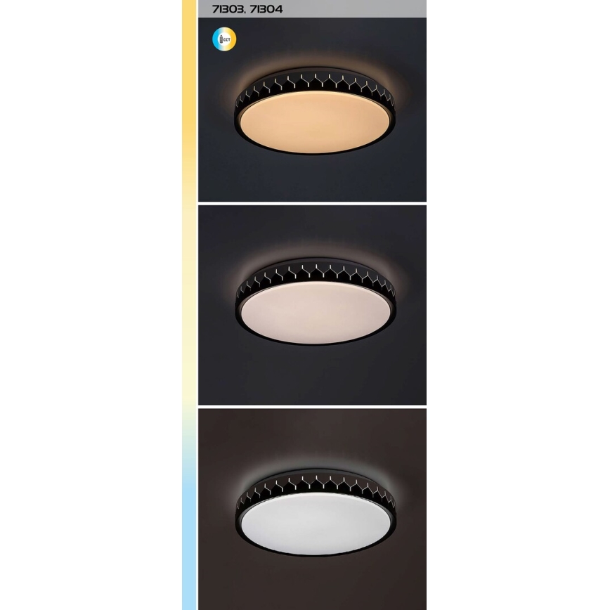 Rabalux - LED Plafon ściemnialny LED/48W/230V 3000-6500K + zdalne sterowanie