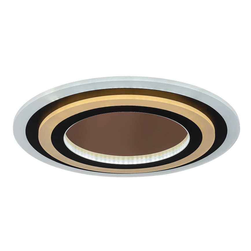 Rabalux - LED Plafon ściemnialny LED/56W/230V 3000/4000/6000K matowy chrom/czarny + zdalne sterowanie