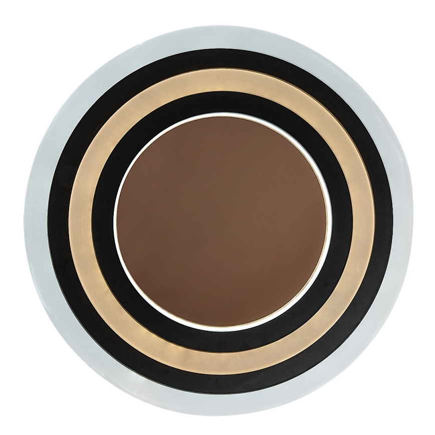 Rabalux - ściemnialna oprawa sufitowa LED/56W/230V 3000/4000/6000K matowy chrom/czarny + pilot zdalnego sterowania śr. 45 cm