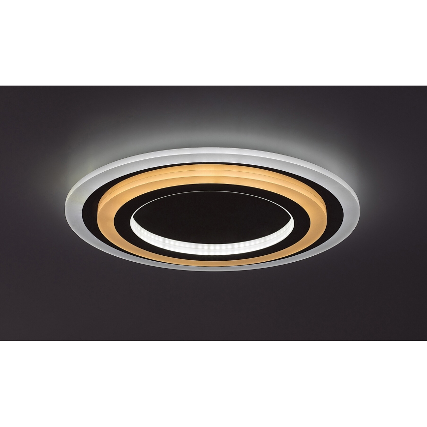 Rabalux - LED Plafon ściemnialny LED/56W/230V 3000/4000/6000K matowy chrom + zdalne sterowanie