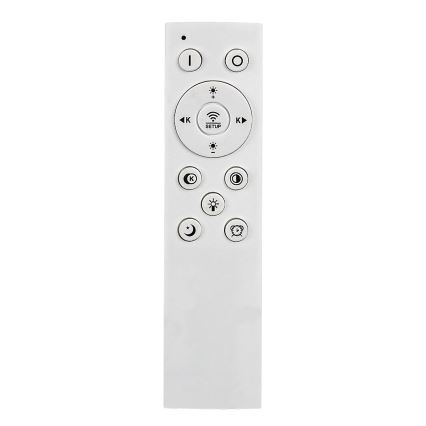 Rabalux - LED Plafon ściemnialny LED/56W/230V 3000/4000/6000K matowy chrom + zdalne sterowanie