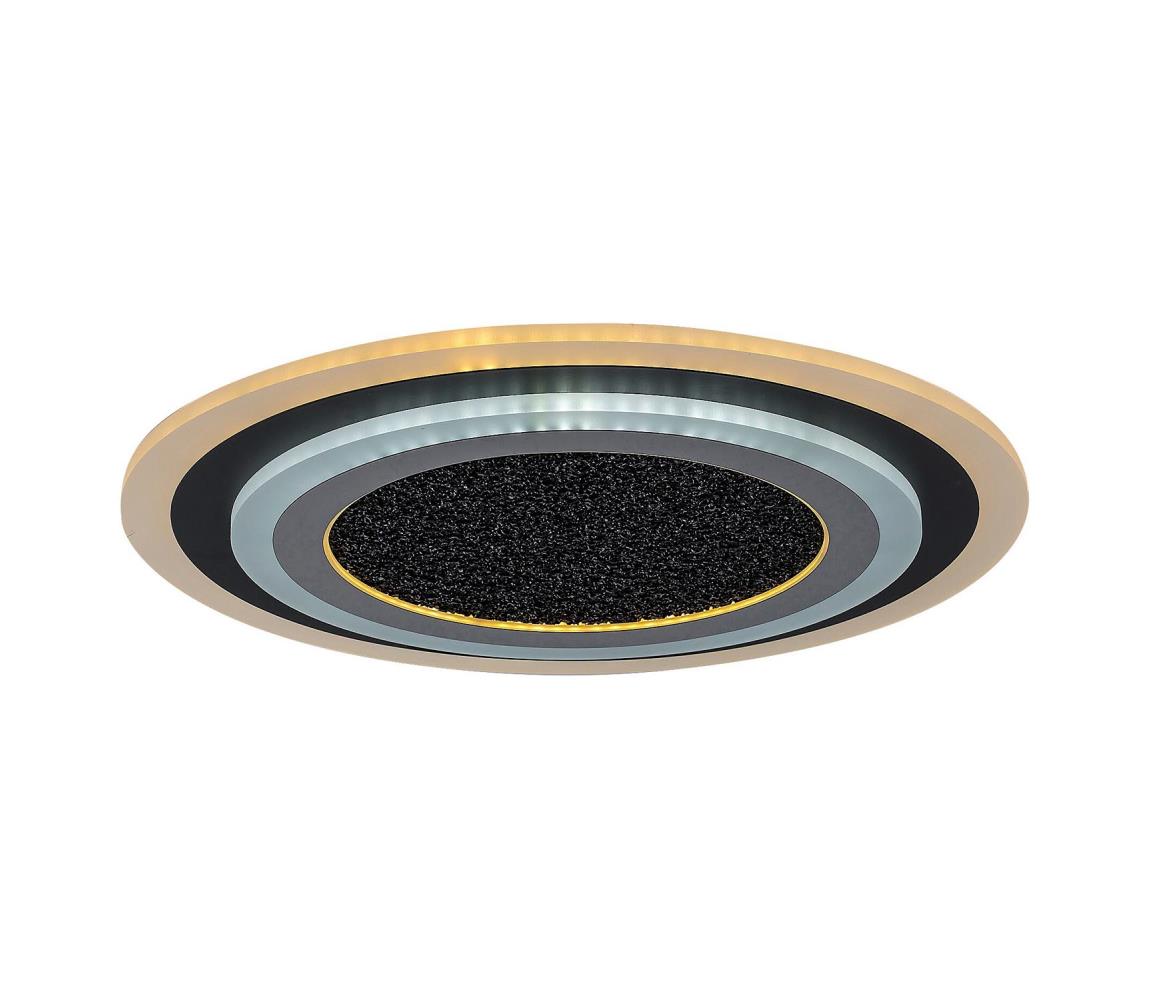 Rabalux 71316 -LED Plafon ściemnialny TANELI 56W/230V 3000/4000/6000K czarny + pilot