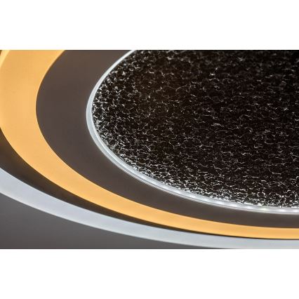 Rabalux - LED Plafon ściemnialny LED/56W/230V 3000/4000/6000K czarny + zdalne sterowanie