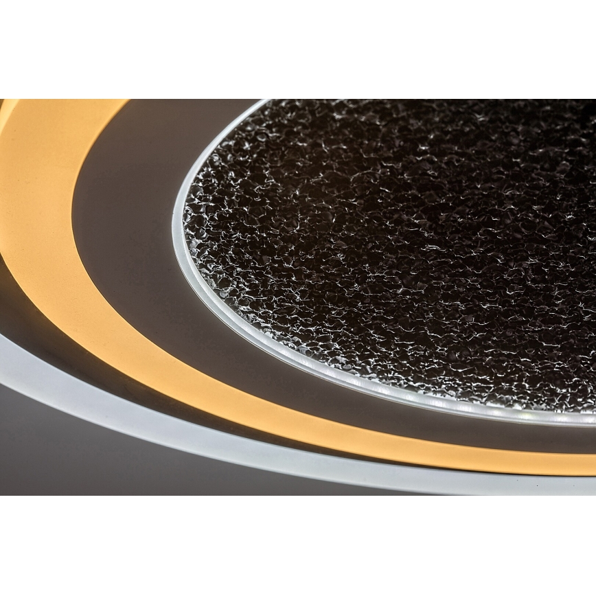 Rabalux - LED Plafon ściemnialny LED/56W/230V 3000/4000/6000K czarny + zdalne sterowanie