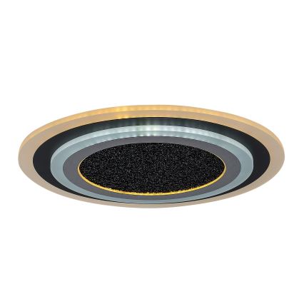 Rabalux - LED Plafon ściemnialny LED/56W/230V 3000/4000/6000K czarny + zdalne sterowanie