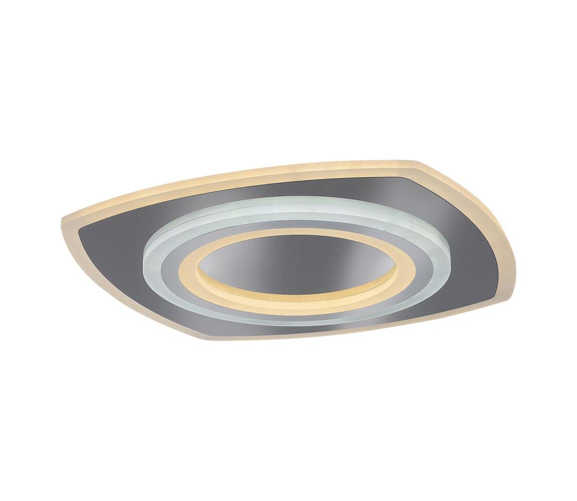 Rabalux 71318 -LED Plafon ściemnialny TANELI 60W/230V 3000/4000/6000K chrom + pilot