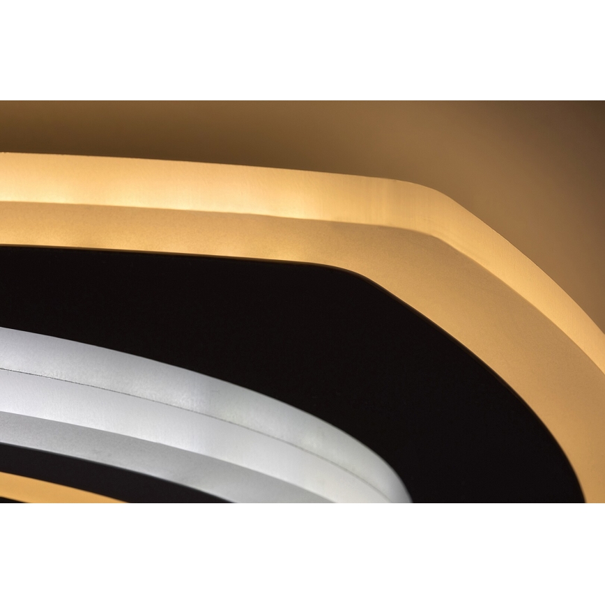 Rabalux - LED Plafon ściemnialny LED/60W/230V 3000/4000/6000K matowy chrom + zdalne sterowanie