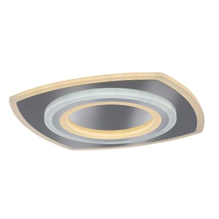 Rabalux - LED Plafon ściemnialny LED/60W/230V 3000/4000/6000K matowy chrom + zdalne sterowanie