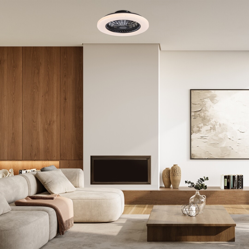 Rabalux - LED Ściemniany plafon z wentylatorem LED/48W/230V 3000-6500K + zdalne sterowanie